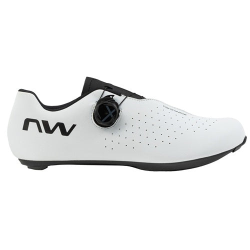 NORTHWAVE SONIC PLUS ROAD SHOES (WHITE/BLK)