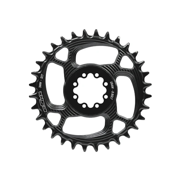 SRAM 8-BOLT CHAINRING (BLACK)