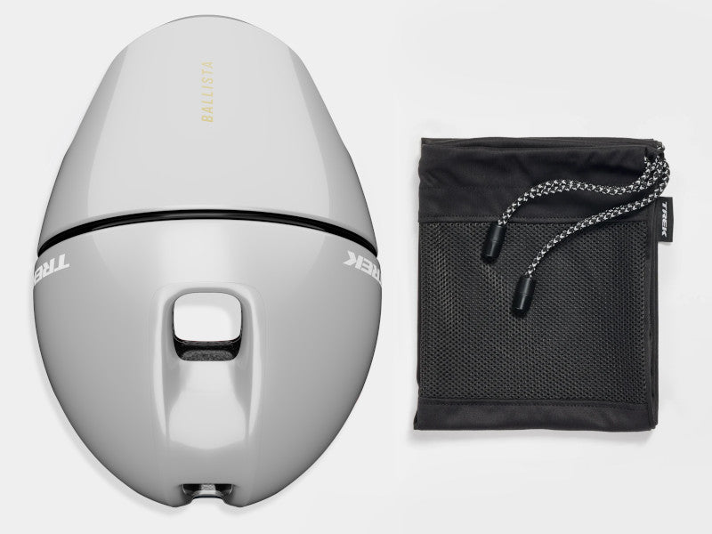 Trek Ballista Mips Road Bike Helmet(WHITE GLOSS)