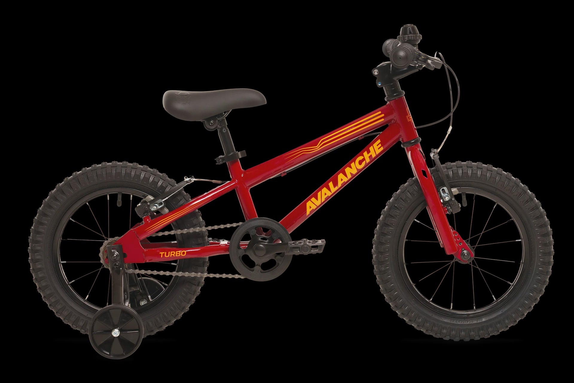 Avalanche Turbo 14" (Burgundy/Orange)