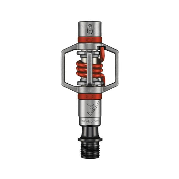 CRANKBROTHERS EGGBEATER 3 SIL/RED