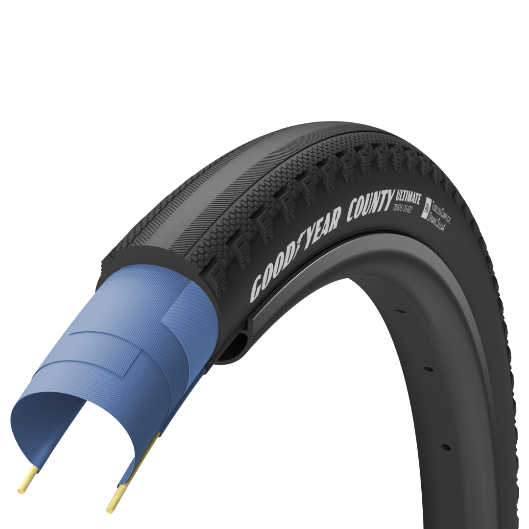 GOODYEAR COUNTY ULTIMATE TLR 700X40C BLACK