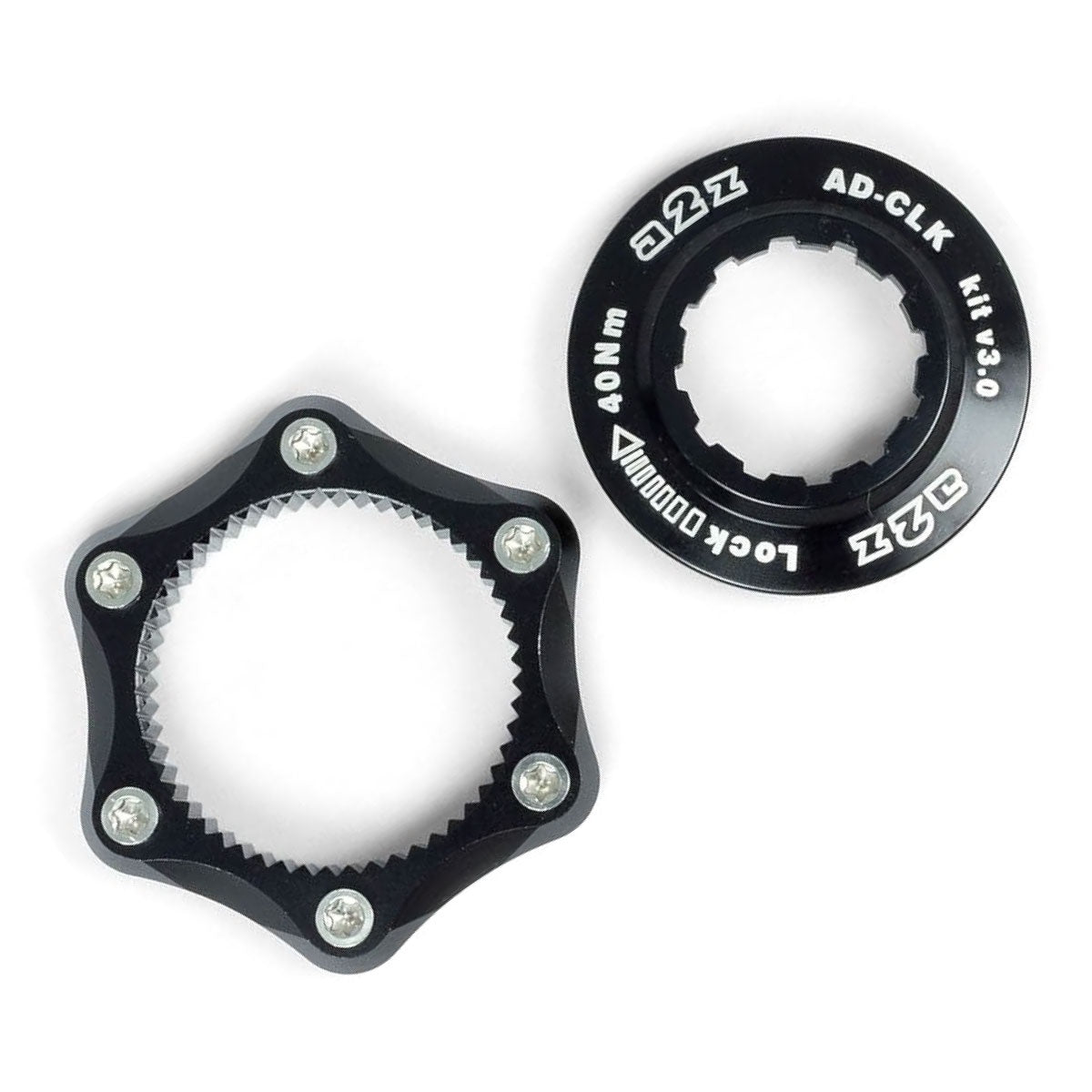 BRAKE ADAPTOR CENTRE LOCK SHIMANO BLACK