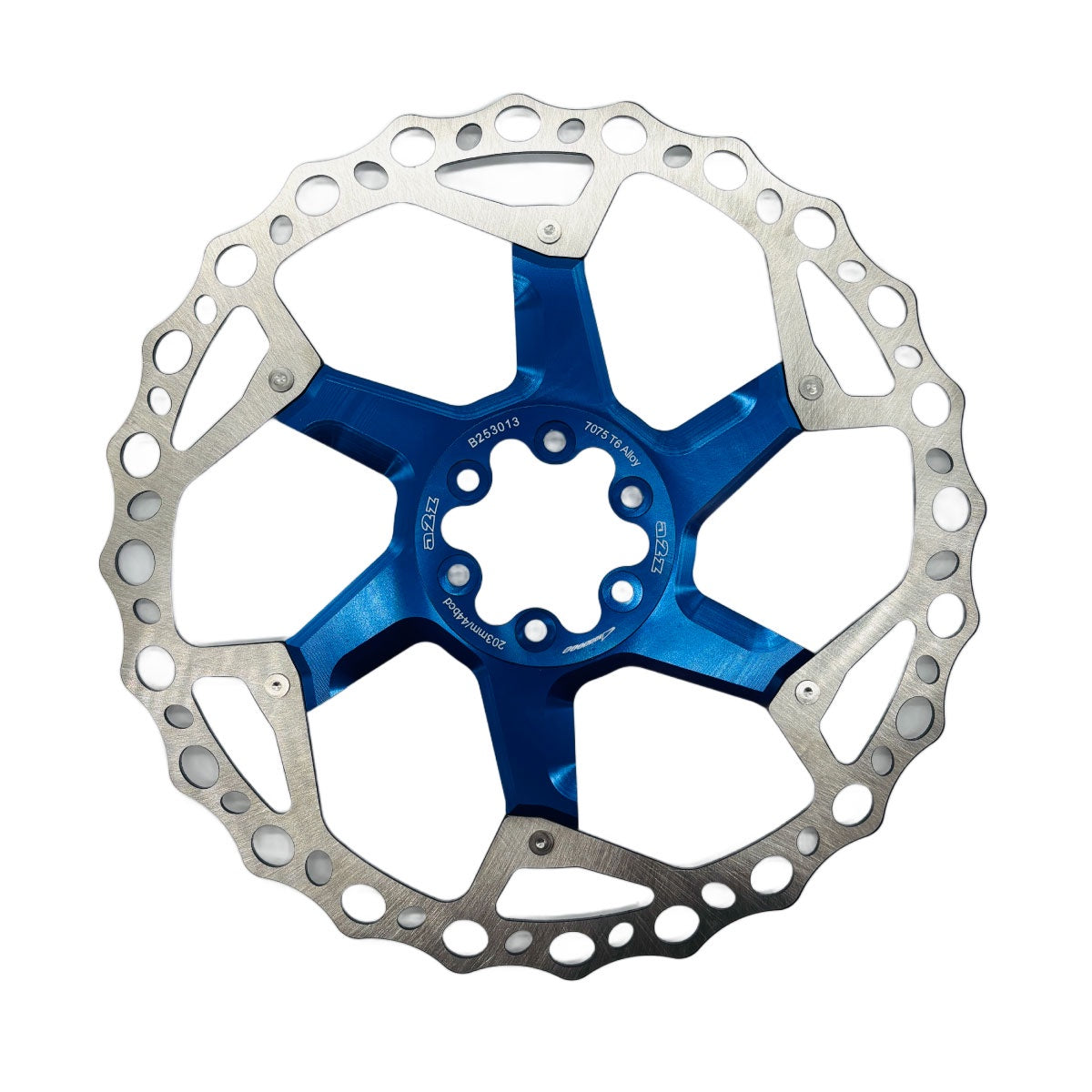 A2Z DISC BRAKE ROTOR 203MM 6-BOLT (BLUE)