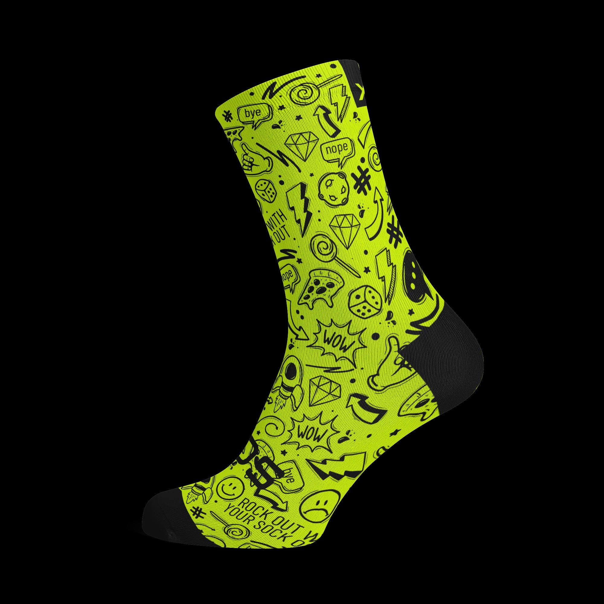 SOX DOODLE FLUO SOCKS
