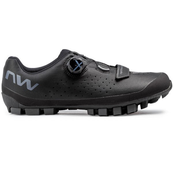 NORTHWAVE HAMMER PLUS WIDE MTB SHOES (BLK/GREY)