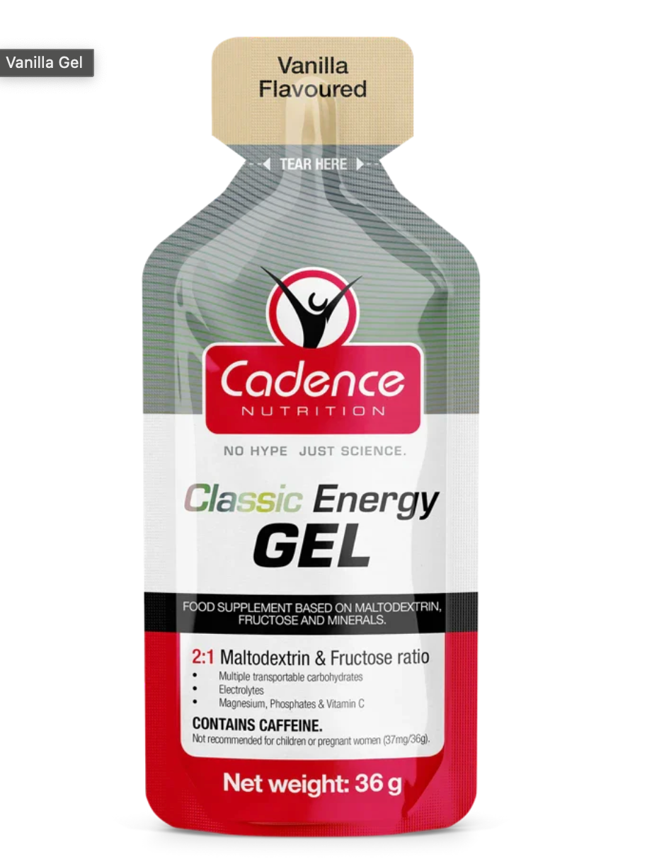 CADENCE VANILLA ENERGY GEL