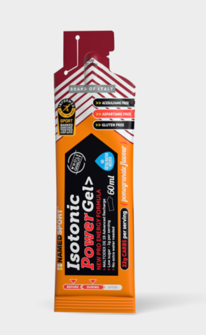 NAMEDSPORT ISOTONIC POWER GEL (POMEGRANATE FLAVOR)