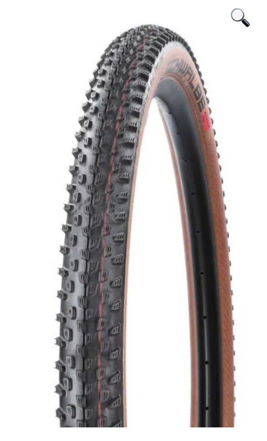 SCHWALBE RACING RAY EVO TRANSPARENT SKIN 29 X 2.35