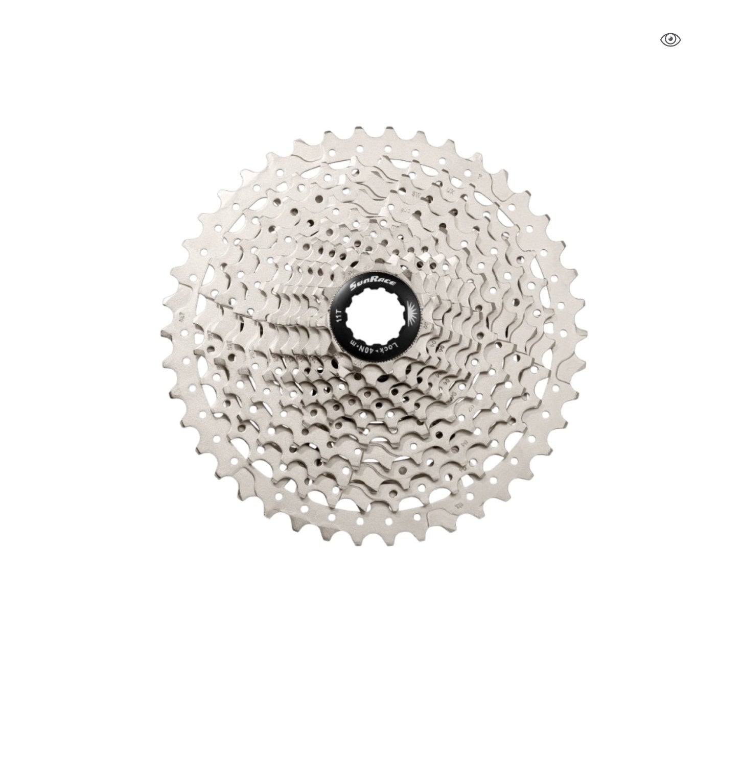 SUNRACE CASSETTE 11-42 SILVER