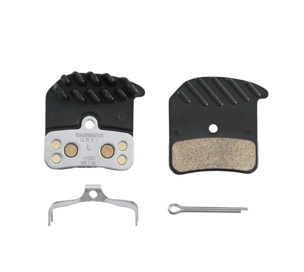 SHIMANO METAL PAD H03C WITH FIN