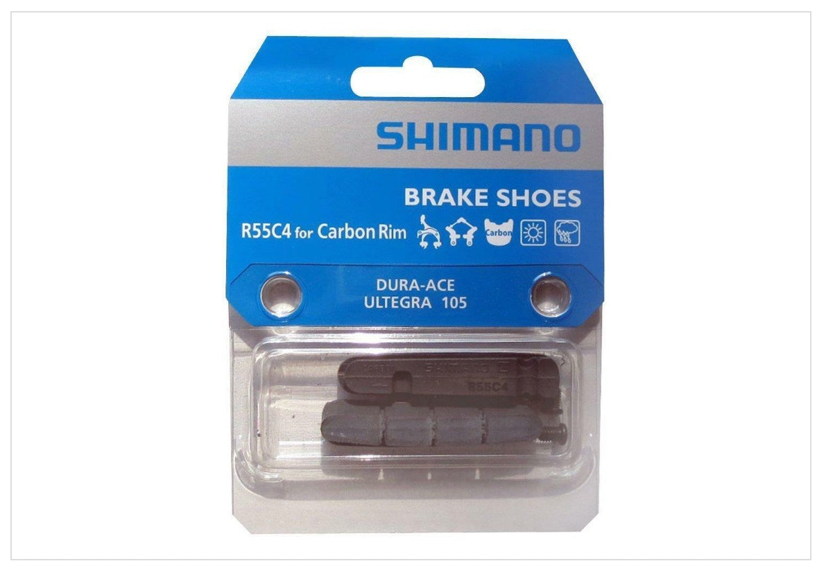 SHIMANO R55C4 ROAD BRAKE PADS FOR CARBON RIM