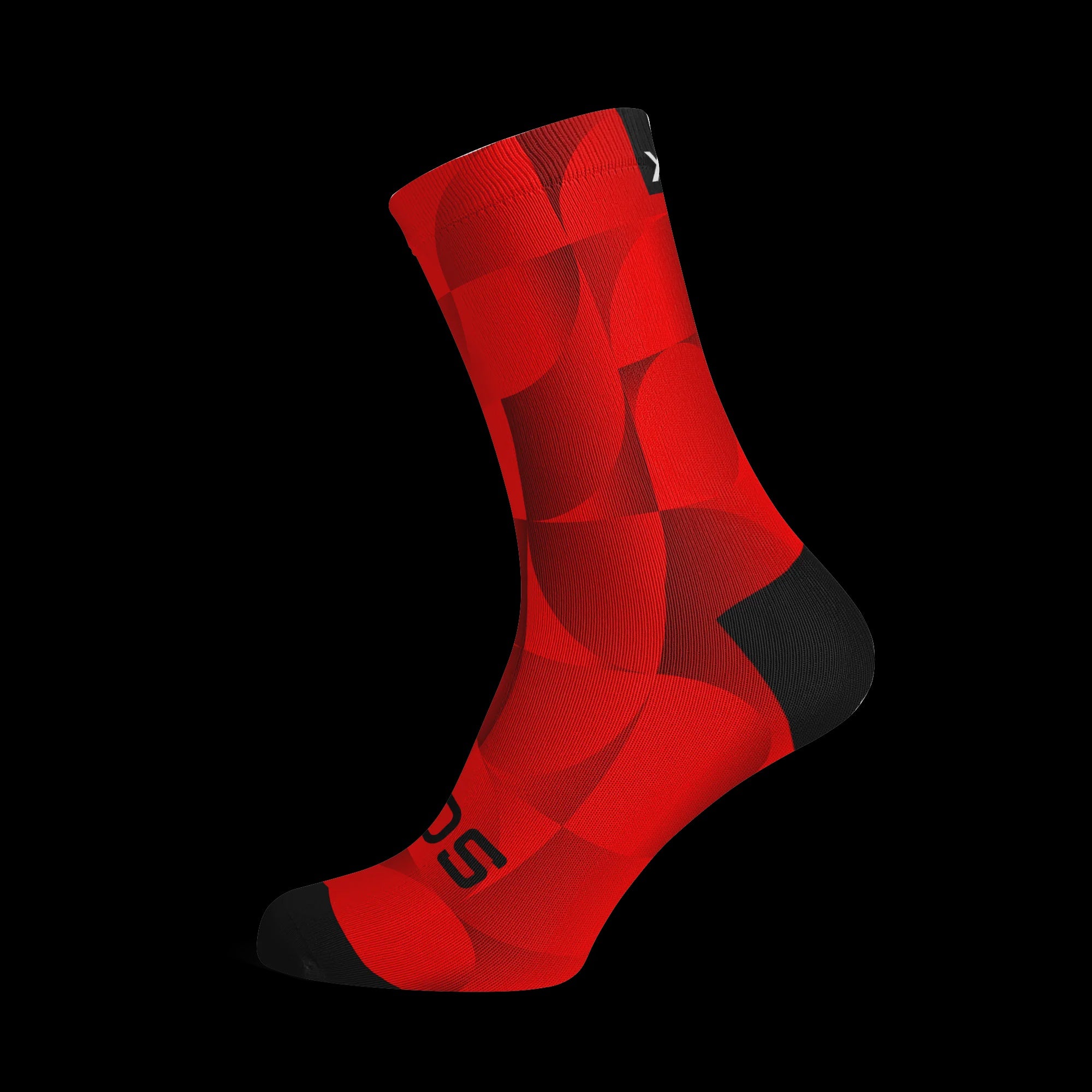 SOX SOLID RED SOCKS