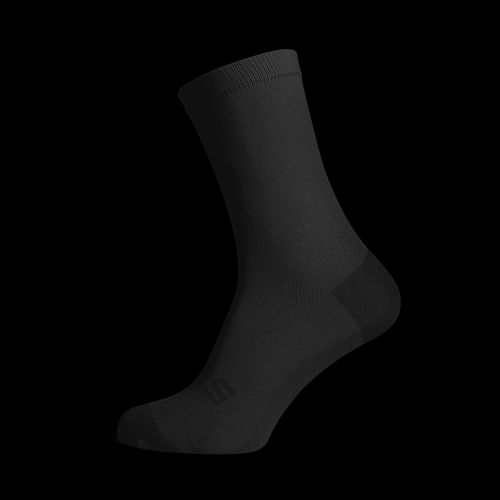 SOX SOLID BLACK SOCKS