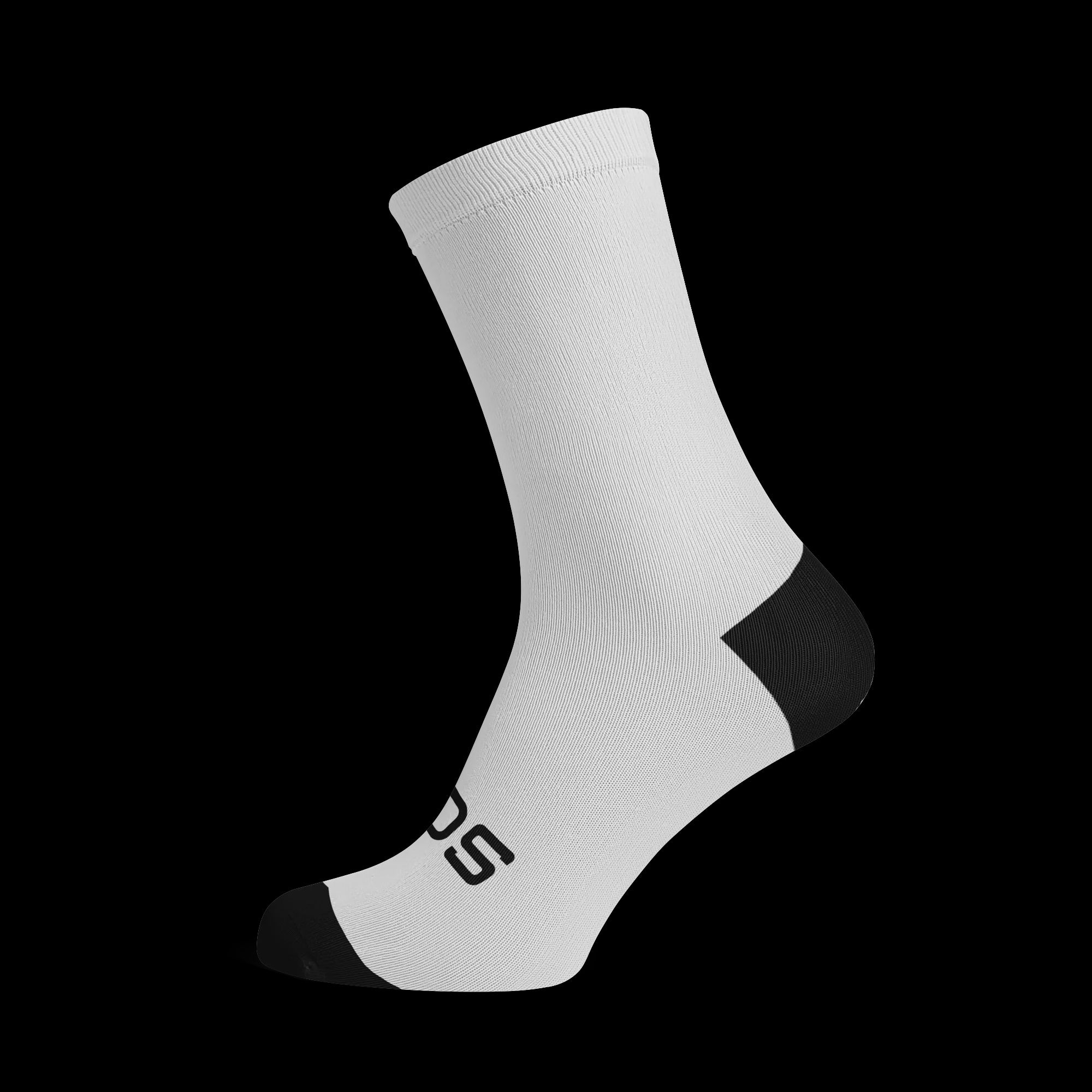 SOX SOLID WHITE SOCKS