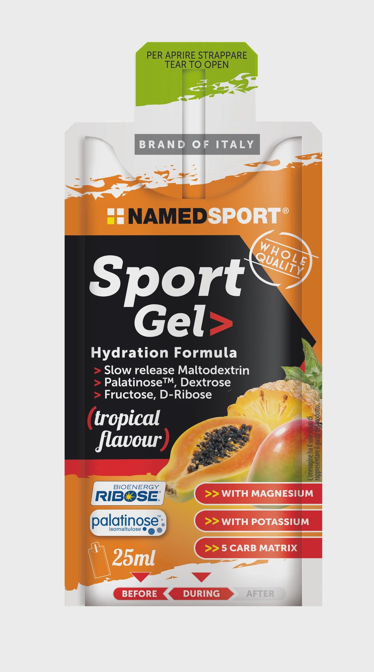 NAMEDSPORT SPORT GEL TROPICAL 25ML