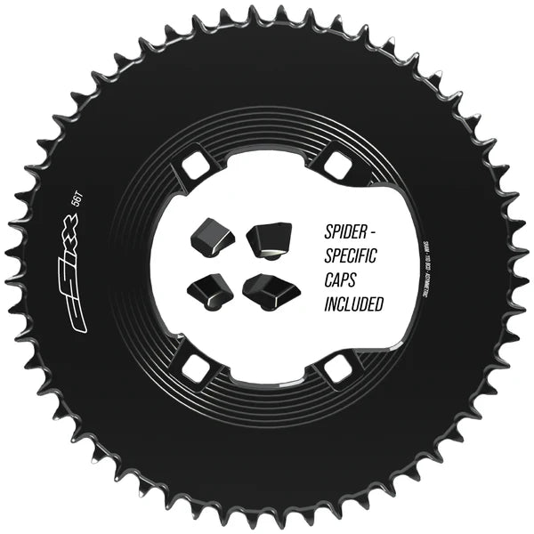 CSIXX SHIMANO 110BCD R9100 ASYMMETRIC CHAINRINGS